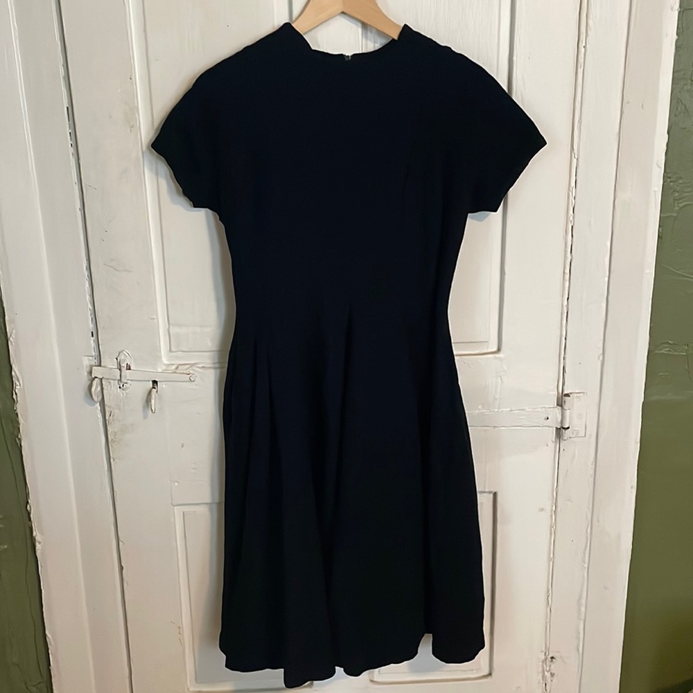 Black Wool Dress